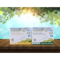 [Organic] Băng vệ sinh (Tampon) Không Cần Đẩy 2,3,4 Giọt Hữu Cơ Masmi
