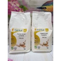 [Organic] Bột Mì Trắng Hữu Cơ Đa Dụng T55 Markal 1kg