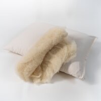 Organic Cotton Alternatives Wool Bed Pillow - King