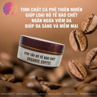 [ORGANIC] KEM TẨY KỲ TẾ BÀO DA CHẾT ORGANIC COFFEE (Face & Body) Gold Bee