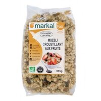 [Organic] Ngũ Cốc Giòn Trái Cây Hữu Cơ Muesli Crunchy Markal 375g