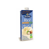 ORGANIC RICE HAZELNUT MILK RISO SCOTTI 1L