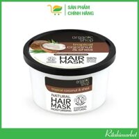 Organic Shop Kem Ủ Tóc Chiết Xuất Dừa Và Bơ Hạt Mỡ