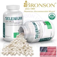 Organic Vitamin Selenium 200mcg - 100/250 viên Mỹ - Tăng cường hệ miễn dịch, chống oxy hoá