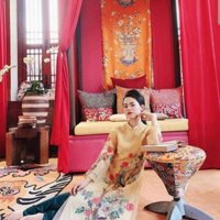 Organza trắng