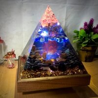Orgonite Kim tự tháp năng lượng tăng vượng khí, thiền định sâu, giảm stress