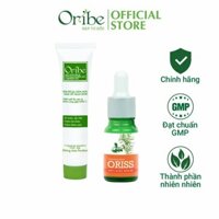 ORIBE - COMBO SERUM 10GR VÀ KEM MỤN GIẢM MỤN LÀM MỜ THÂM SẸO DO MỤN 25GR