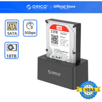 Orico 2.5 / 3.5 inch USB3.0 sang SATA HDD Docking Station Hộp đĩa cứng Hộp đựng ổ cứng 8TB (6619US3)