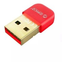 Orico Bta-403-Rd Thiết Bị Kết Nối Bluetooth 4.0 Usb Đỏ - Usb Bluetooth Adapter 4.0 Portable Bluetooth 4.0 Adapter For Win 7 8 10 - 96860