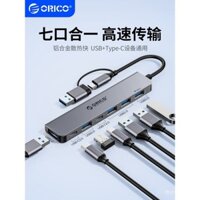 ORICO Docking Station Hợp Kim Nhôm USB 3.0 Bộ Mở Rộng Chia Tách Type-C Hub Mở Rộng Laptop Ngoài USB Flash Drive Ổ Cứng Bộ Chuyển Đổi Đa Cổng Truyền Tải Tốc Độ Cao