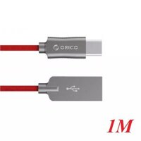 Orico Hcu-10-Rd Cáp Sạc Điện Thoại Typec Dây Dù Đỏ 1M - Type C To Usb 1M Cable ) - 98193