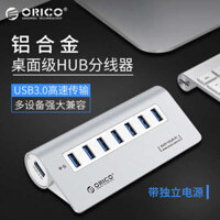 ORICO M3H7 USB3.0 Hub ,Bộ chia máy tính xách tay để bàn bằng nhôm ,Cáp mở rộng HUB