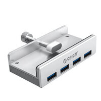 ORICO MH4PU-P 4 in 1 USB 3.0 Hub Docking Station USB Adapter with Power Supply 5Gbps Fast Data Transmission for Laptop P