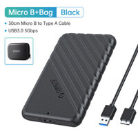 ORICO Ốp HDD 2.5 Inch Ổ Cứng SSD SATA 3.0 Sang USB 3.0 5 Gbps 4TB Hỗ Trợ Hộp Đĩa Cứng Ngoài UASP HD Màu Đen/Trắng (2520U3)