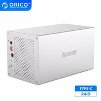 ORICO Vỏ Ổ Cứng SSD 3.5 4 Bay SATA Sang USBC Với RAID HDD Trạm Nối HDD Bằng Nhôm Hỗ Trợ UASP 4*10TB HDD Cho 2.5 3.5 HDD(WS400RC3)