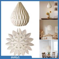Origami Ánh Sáng Bóng Mặt Dây Đèn Treo Đèn Cố Định Giấy Đèn Lồng Bóng Đèn Chùm Bóng Cho Phòng Khách Nhà Hàng
