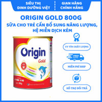 Origin Gold 800g - Sữa dành cho trẻ suy dinh dưỡng ,sức đề kháng kém [Hàng chính hãng Medibest]