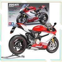 Original 1/12 Xe máy Ducati 1199 PANIGALE S Tricolor Anime búp bê đồ chơi lắp ráp quà tặng bộ sưu tập