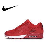 Original Authentic NIKE_ A I R MAX 90 ESSENTIAL Mens Running Shoes Classic Sports Outdoor Sneakers Durable Fashion Designer Lightweight Breathable Good Quality 2019 New Arrival [bonus]