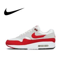 Original Authentic Nike_ A I R MAX 1 Mens Running Shoes Sports Outdoor Fashion Sneakers Lightweight Shock Absorbing Durable Good Quality 2019 New Arrival 908375-104 [bonus]