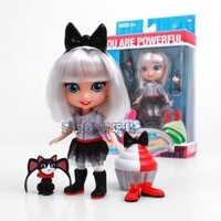 Original for Keeps Paris with Cupcake Commemorative Doll 5.5 Inch Dressed Girl Dolls Accessories Play House Toys Holiday