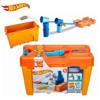 Original Hot Wheels Barrel Box Boy Toy Round Cup Challenge Hotwheels Kids Toys Boys Track Builder System Variety Assembl