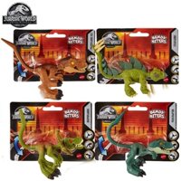 Original Jurassic World Bendy Biters Anime Dinosaur Figure Model Kids Toys for Children Adventure Camp Boys Toy Mini Din