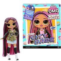 Original L.O.L. Surprise OMG World Travel City Baby Fashion Doll Accessories Girls Play House Toys Holiday Gifts for Ch