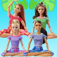 Original Made To Move Barbie Dolls Multi Joint Yoga Body Barbie Toy Juguetes Sports Dolls Toys for Girls Bid Interactive
