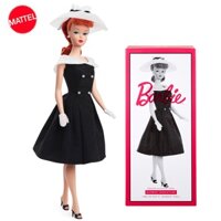 Original Mattel Barbie Signature Puppen echte Prinzessin schwarz Kleid Seidenstein Körpers pielzeug für Mädchen Sammlung
