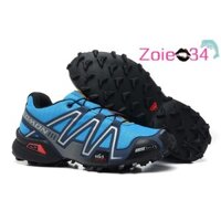 Original Salomon Speedcross 3 Nam Đi Bộ Đường Dài Chuyên Nghiệp Giày Đi Bộ Đường Dài Xanh / Đen Ngoài Trời Đi Bộ Đường Dài Kasut Size 40-46 Giày Thể Thao alphafly Giày Thể Thao