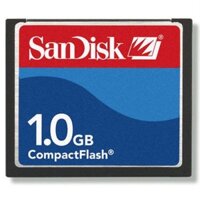 Original SanDisk 1GB Compact Flash CF Memory Card Used CF Card High Speed Ready Stock