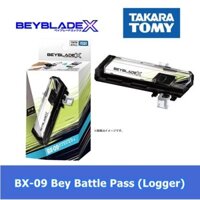 Original Takara Tomy Beyblade-X BX-09 Bey Battle Pass (Logger) Spinning Top Toy