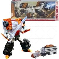 Original TAKARA TOMY TransformersYear of The Sheep Leader G2 Optimus Prime PVCAnime Figure Action Figures Model