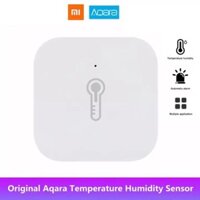 Original Xiaomi Aqara Temperature Humidity Sensor WSDCGQ11LM Smart Home Device Air Pressure Work With Android IOS Mi Home APP Control-with Mijia gateway