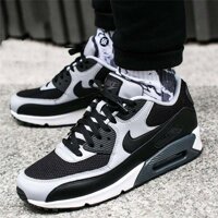 Original Authentic_2018_Nike_AIR_MAX_90_Essential_Low Top Rubber Mens Running_Shoes