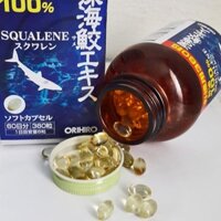 Orihiro Sụn cá mập Squalene hộp 360 viên hỗ trợ tim mạch, mắt, xương khớp - Hàng Nhật Sakura