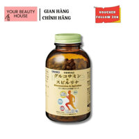 [Orihiro] Viên Uống Bổ Xương Khớp Glucosamine - Tảo (Vàng Nhạt)