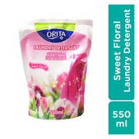 Orita Nước Giặt Orita Laundry Detergent Sweet Floral Hương Hoa Ngọt Ngào 550ml