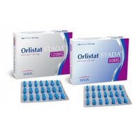 Orlistat Stada 120mg kiểm soát cân nặng, hỗ trợ trị béo phì  hộp