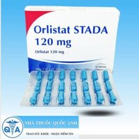 Orlistat Stada 120mg kiểm soát cân nặng, hỗ trợ điều trị béo phì (2 vỉ x 21 viên)