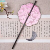 Orner Tay Quay Quạt, Quạt Tròn Cuộn Retro, Trang Trí Nhà Cổ Điển Cổ Điển Vintage Trang Trí Thủ Công Quạt Quà Tặng