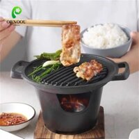Ornoou Bếp Rượu Nhật Bản, Nướng Thịt Nướng Di Động Chống Dính, Bếp Nướng Mini Gia Đình Có Thể Tháo Rời