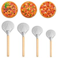 Ornoou pizza bóc xẻng bánh pizza phụ kiện lò nướng bánh pizza đục lỗ chống trượt pastray 7 / 8 / 9 / 10 inch tiện ích nhà bếp có thể tháo rời
