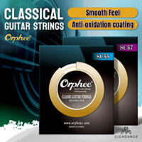 Orphee Dây đàn guitar classic Dây đánh bóng nylon Sắc sáng Thích hợp cho người mới bắt đầu Phụ kiện đàn Guitar
