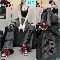 [ORTD5660] QUẦN JEANS ỐNG RỘNG NỮ LƯNG CAO RÁCH CÀO ĐÙI NHIỀU MÀU XÁM CHÂN ĐEN PHỐI RÁCH SAU LAI CUỐN CÁ TÍNH