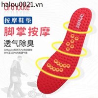 Ortholite Massage Đế Chân Châm Cứu Massage Chân Khử Mùi Bốn Mùa Đế Đi Bộ Giải Trí