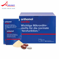 Orthomol Cardio - phòng ngừa và hỗ trợ điều trị các bệnh tim mạch, nhập khẩu từ Đức - nhà thuốc An Huy