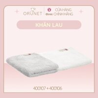 [ORUNET] Khăn cotton màu trắng và màu be 400107 & 400106 & 400207 & 400206 & 400307 & 400306