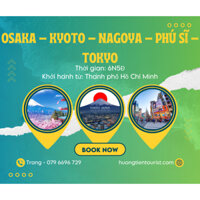 OSAKA - KOBE - KYOTO -NAGOYA - PHÚ SỸ - TOKYO (6N5Đ) - Hướng Tiên Tourist